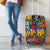 Hip Hop Graffiti Style Luggage Cover Black Melanin Text and Urban Street Art Design - Wonder Print Shop