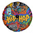 Hip Hop Graffiti Style Spare Tire Cover Black Melanin Text and Urban Street Art Design - Wonder Print Shop