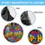 Hip Hop Graffiti Style Spare Tire Cover Black Melanin Text and Urban Street Art Design - Wonder Print Shop