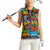 Hip Hop Graffiti Style Women Sleeveless Polo Shirt Black Melanin Text and Urban Street Art Design - Wonder Print Shop