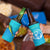 Mahi Mahi  Fishing Customize Name 4 in 1 Can Cooler Tumbler Underwater Blue Background in Tropical Ocean Scene - Wonder Print Shop