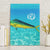 Mahi Mahi  Fishing Customize Name Canvas Wall Art Underwater Blue Background in Tropical Ocean Scene - Wonder Print Shop