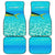 Mahi Mahi  Fishing Customize Name Car Mats Underwater Blue Background in Tropical Ocean Scene - Wonder Print Shop
