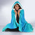 Mahi Mahi  Fishing Customize Name Hooded Blanket Underwater Blue Background in Tropical Ocean Scene - Wonder Print Shop