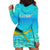 Mahi Mahi  Fishing Customize Name Hoodie Dress Underwater Blue Background in Tropical Ocean Scene - Wonder Print Shop
