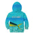 Mahi Mahi  Fishing Customize Name Kid Hoodie Underwater Blue Background in Tropical Ocean Scene - Wonder Print Shop