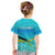 Mahi Mahi  Fishing Customize Name Kid T Shirt Underwater Blue Background in Tropical Ocean Scene - Wonder Print Shop