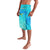 Mahi Mahi  Fishing Customize Name Lavalava Underwater Blue Background in Tropical Ocean Scene - Wonder Print Shop