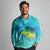 Mahi Mahi  Fishing Customize Name Long Sleeve Polo Shirt Underwater Blue Background in Tropical Ocean Scene - Wonder Print Shop
