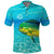 Mahi Mahi  Fishing Customize Name Polo Shirt Underwater Blue Background in Tropical Ocean Scene - Wonder Print Shop