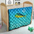Mahi Mahi  Fishing Customize Name Quilt Underwater Blue Background in Tropical Ocean Scene - Wonder Print Shop