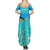 Mahi Mahi  Fishing Customize Name Summer Maxi Dress Underwater Blue Background in Tropical Ocean Scene - Wonder Print Shop