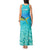 Mahi Mahi  Fishing Customize Name Tank Maxi Dress Underwater Blue Background in Tropical Ocean Scene - Wonder Print Shop