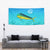 Mahi Mahi  Fishing Customize Name Tapestry Underwater Blue Background in Tropical Ocean Scene - Wonder Print Shop