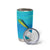 Mahi Mahi  Fishing Customize Name Tumbler Cup Underwater Blue Background in Tropical Ocean Scene - Wonder Print Shop