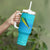 Mahi Mahi  Fishing Customize Name Tumbler With Handle Underwater Blue Background in Tropical Ocean Scene - Wonder Print Shop