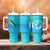 Mahi Mahi  Fishing Customize Name Tumbler With Handle Underwater Blue Background in Tropical Ocean Scene - Wonder Print Shop