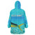 Mahi Mahi  Fishing Customize Name Wearable Blanket Hoodie Underwater Blue Background in Tropical Ocean Scene - Wonder Print Shop