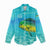 Mahi Mahi  Fishing Customize Name Women Casual Shirt Underwater Blue Background in Tropical Ocean Scene - Wonder Print Shop