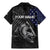 Walleye Fishing Skeleton Personalized Family Matching Mermaid Dress and Hawaiian Shirt Grunge American Flag and Realistic Fish Graphic - Wonder Print Shop