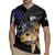 Walleye Fishing Skeleton Personalized Rugby Jersey Grunge American Flag and Realistic Fish Graphic - Wonder Print Shop