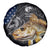 Walleye Fishing Skeleton Personalized Spare Tire Cover Grunge American Flag and Realistic Fish Graphic - Wonder Print Shop