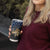 Walleye Fishing Skeleton Personalized Tumbler Cup Grunge American Flag and Realistic Fish Graphic - Wonder Print Shop