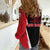 Bass Fishing Personalized Women Casual Shirt Bold Red and Black Lightning Pattern and Honeycomb Background - Wonder Print Shop