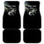 Largemouth Bass Fishing Scale Customize Name Car Mats Aggressive Bass Scaled Texture and Black Sporty - Wonder Print Shop