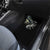 Largemouth Bass Fishing Scale Customize Name Car Mats Aggressive Bass Scaled Texture and Black Sporty - Wonder Print Shop