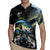 Largemouth Bass Fishing Scale Customize Name Rugby Jersey Aggressive Bass Scaled Texture and Black Sporty - Wonder Print Shop