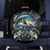 Largemouth Bass Fishing Scale Customize Name Spare Tire Cover Aggressive Bass Scaled Texture and Black Sporty - Wonder Print Shop