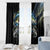 Largemouth Bass Fishing Scale Customize Name Window Curtain Aggressive Bass Scaled Texture and Black Sporty - Wonder Print Shop