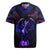 Custom Black And Purple Dragon Bowling Rugby Jersey Magic Orb Graphic on Geometric Black Background Design - Wonder Print Shop