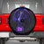 Custom Black And Purple Dragon Bowling Spare Tire Cover Magic Orb Graphic on Geometric Black Background Design - Wonder Print Shop