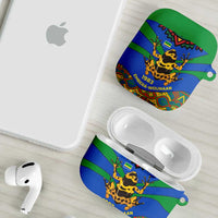 Indigenous Regions of Panama Embera-Wounaan AirPods Case Frog Graphic and Indigenous Pattern Guardians of the Forest - Wonder Print Shop
