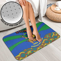 Indigenous Regions of Panama Embera-Wounaan Bathroom Set Frog Graphic and Indigenous Pattern Guardians of the Forest - Wonder Print Shop