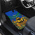 Indigenous Regions of Panama Embera-Wounaan Car Mats Frog Graphic and Indigenous Pattern Guardians of the Forest - Wonder Print Shop