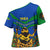 Indigenous Regions of Panama Embera-Wounaan Cross Shoulder Shirt Frog Graphic and Indigenous Pattern Guardians of the Forest - Wonder Print Shop