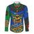 Indigenous Regions of Panama Embera-Wounaan Family Matching Mermaid Dress and Hawaiian Shirt Frog Graphic and Indigenous Pattern Guardians of the Forest - Wonder Print Shop