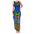 Indigenous Regions of Panama Embera-Wounaan Family Matching Tank Maxi Dress and Hawaiian Shirt Frog Graphic and Indigenous Pattern Guardians of the Forest - Wonder Print Shop
