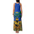Indigenous Regions of Panama Embera-Wounaan Family Matching Tank Maxi Dress and Hawaiian Shirt Frog Graphic and Indigenous Pattern Guardians of the Forest - Wonder Print Shop
