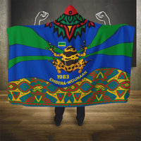 Indigenous Regions of Panama Embera-Wounaan Hooded Blanket Frog Graphic and Indigenous Pattern Guardians of the Forest - Wonder Print Shop