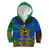 Indigenous Regions of Panama Embera-Wounaan Kid Hoodie Frog Graphic and Indigenous Pattern Guardians of the Forest - Wonder Print Shop