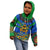 Indigenous Regions of Panama Embera-Wounaan Kid Hoodie Frog Graphic and Indigenous Pattern Guardians of the Forest - Wonder Print Shop