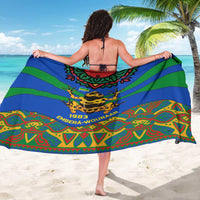 Indigenous Regions of Panama Embera-Wounaan Sarong Frog Graphic and Indigenous Pattern Guardians of the Forest - Wonder Print Shop