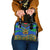 Indigenous Regions of Panama Embera-Wounaan Shoulder Handbag Frog Graphic and Indigenous Pattern Guardians of the Forest - Wonder Print Shop