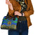 Indigenous Regions of Panama Embera-Wounaan Shoulder Handbag Frog Graphic and Indigenous Pattern Guardians of the Forest - Wonder Print Shop