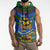 Indigenous Regions of Panama Embera-Wounaan Sleeveless Hoodie Frog Graphic and Indigenous Pattern Guardians of the Forest - Wonder Print Shop