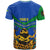 Indigenous Regions of Panama Embera-Wounaan T Shirt Frog Graphic and Indigenous Pattern Guardians of the Forest - Wonder Print Shop